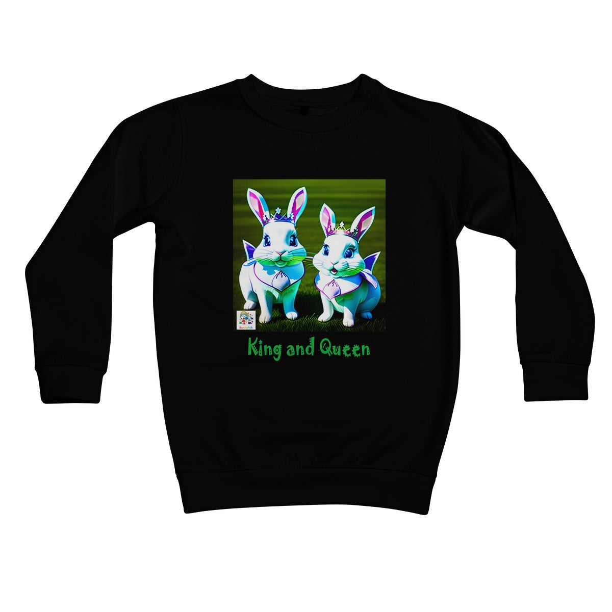King and Queen Kids' Sweatshirt