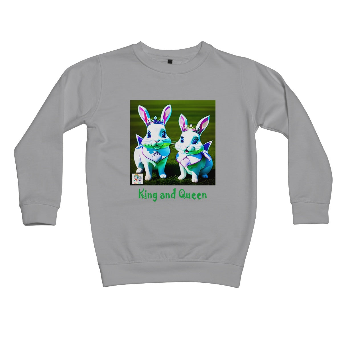 King and Queen Kids' Sweatshirt