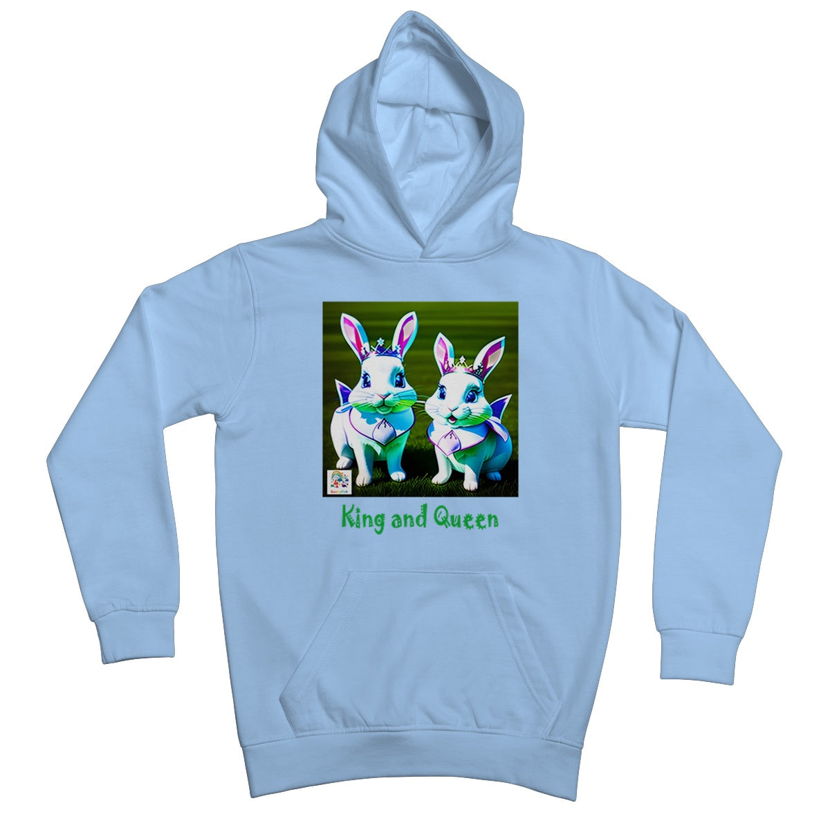 King and Queen Kids' Hoodie