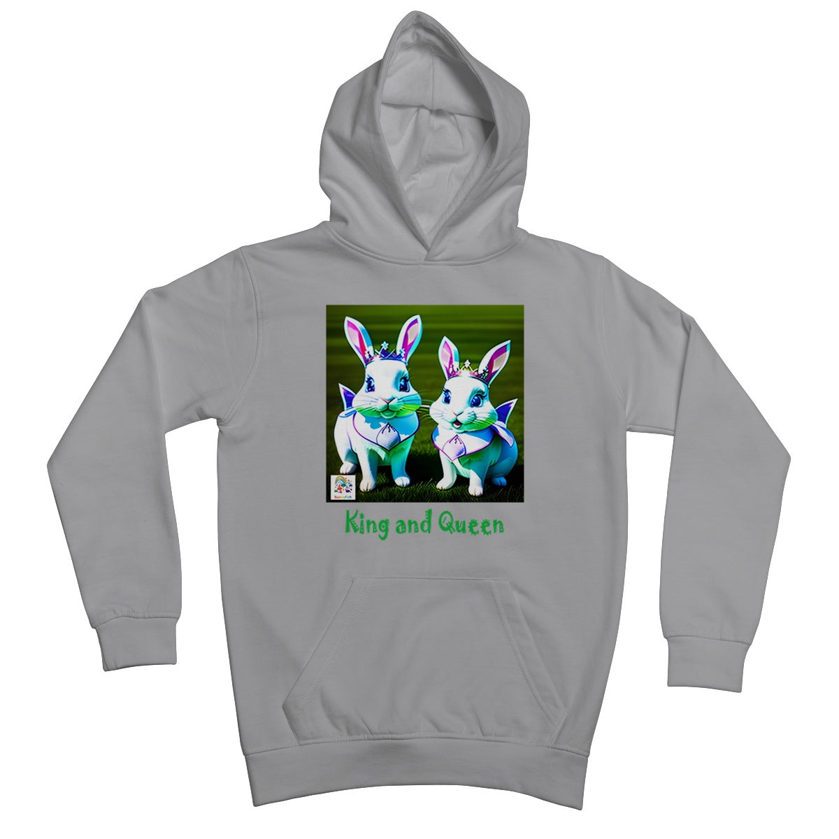 King and Queen Kids' Hoodie