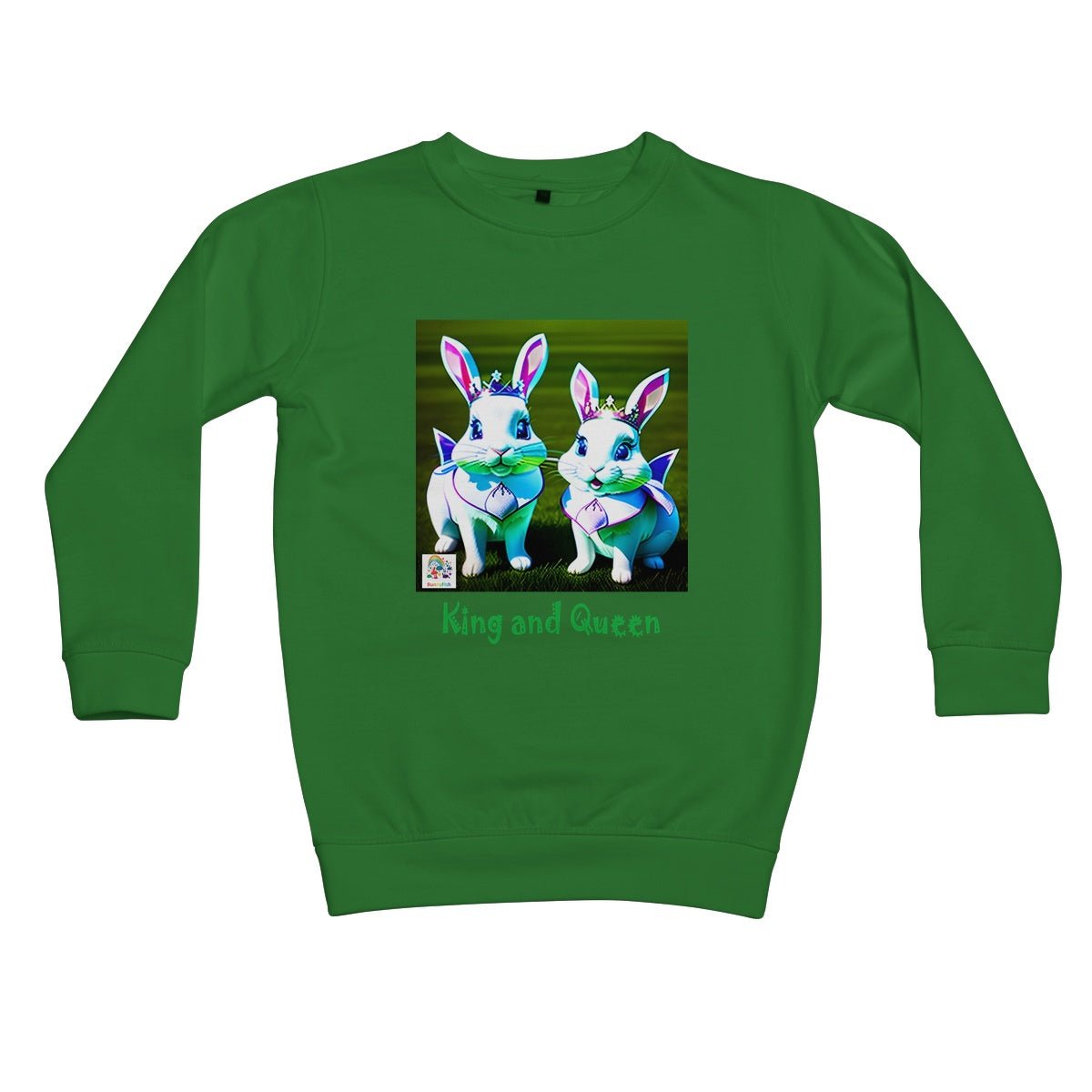 King and Queen Kids' Sweatshirt