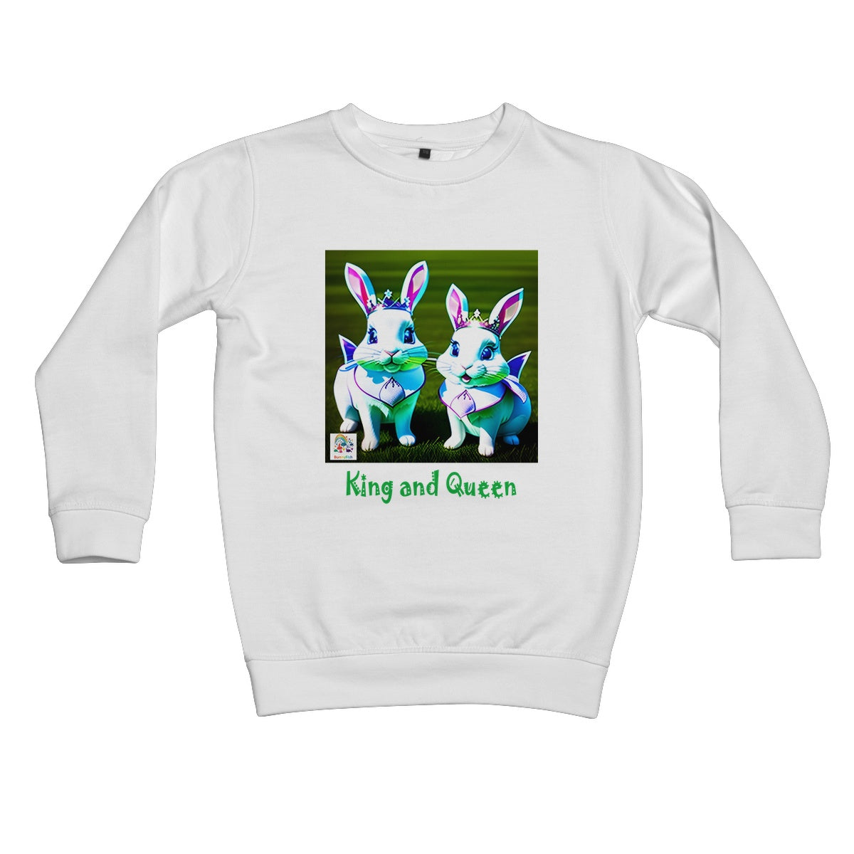 King and Queen Kids' Sweatshirt