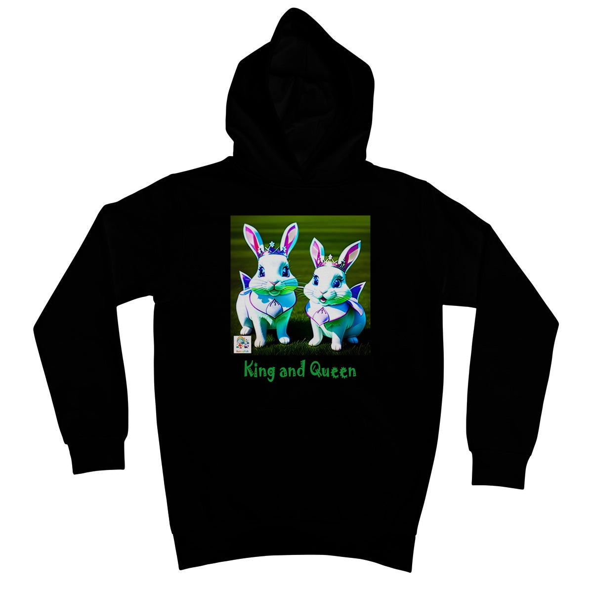 King and Queen Kids' Hoodie