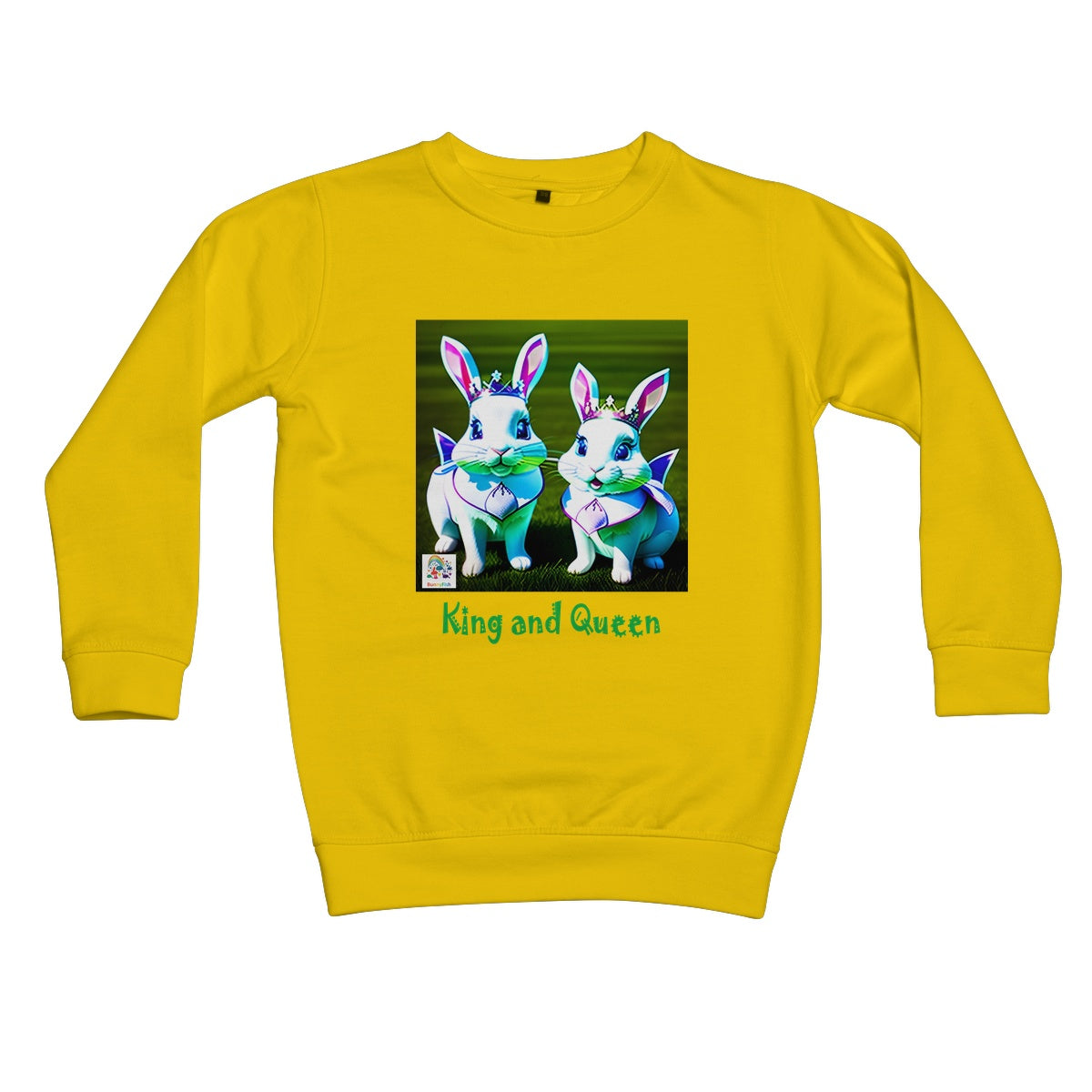 King and Queen Kids' Sweatshirt