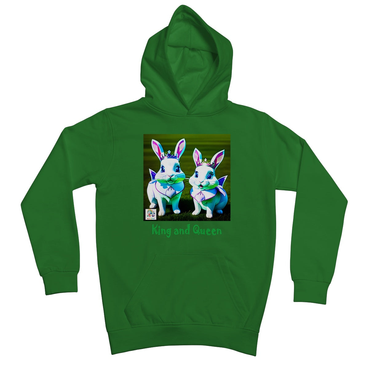 King and Queen Kids' Hoodie