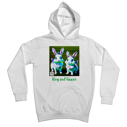 King and Queen Kids' Hoodie
