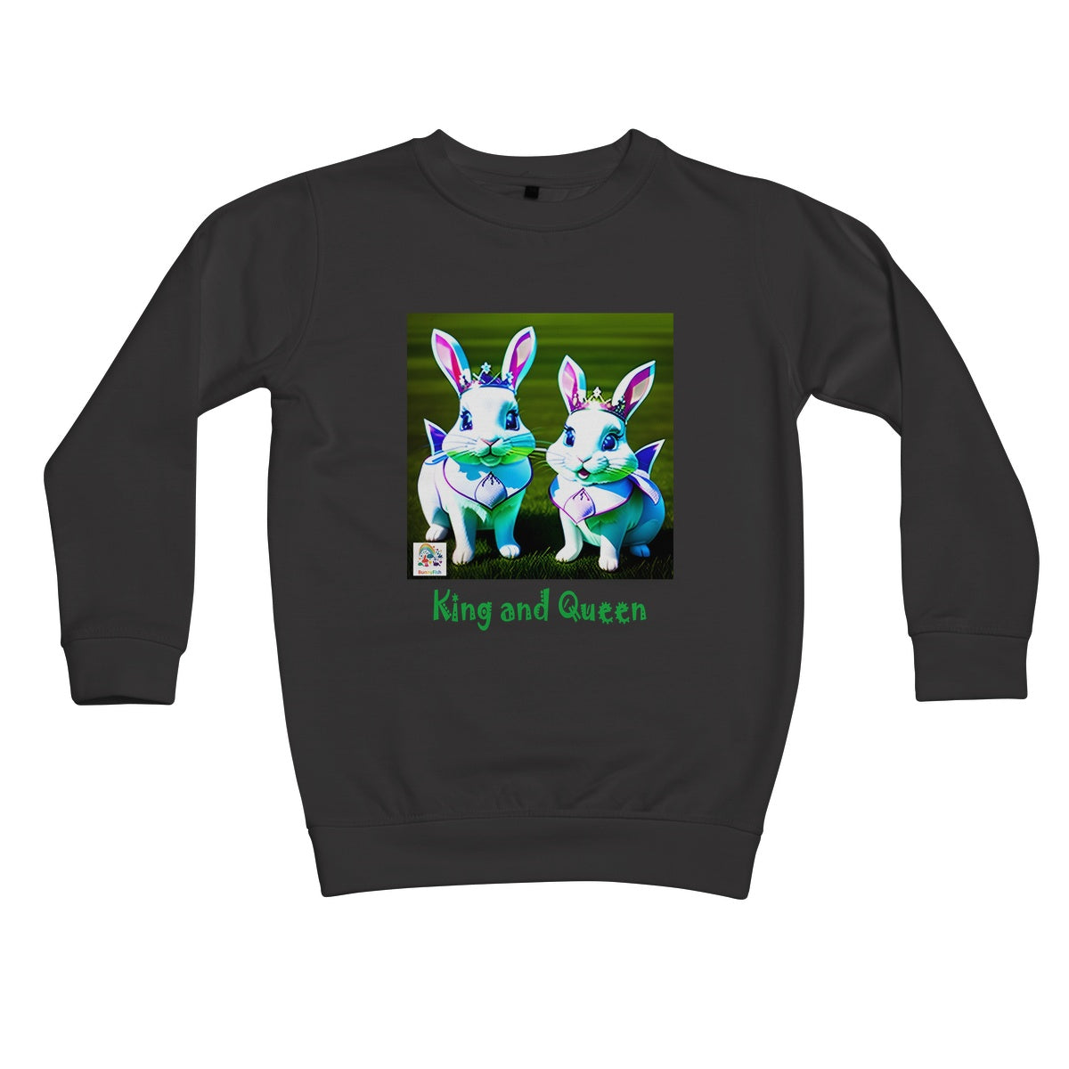 King and Queen Kids' Sweatshirt